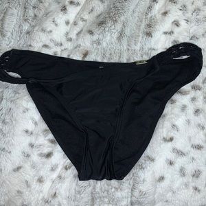 Black bikini bottom